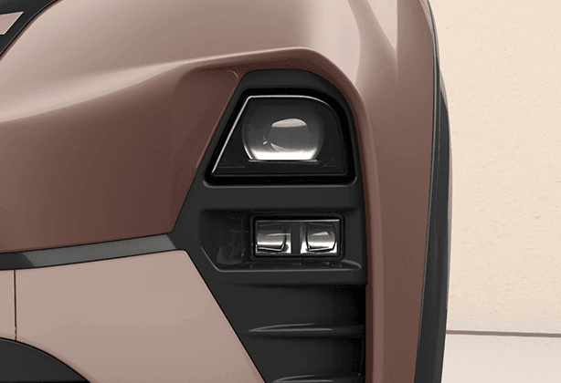 LED projector headlamps on Tata Curvv offering premium visibility