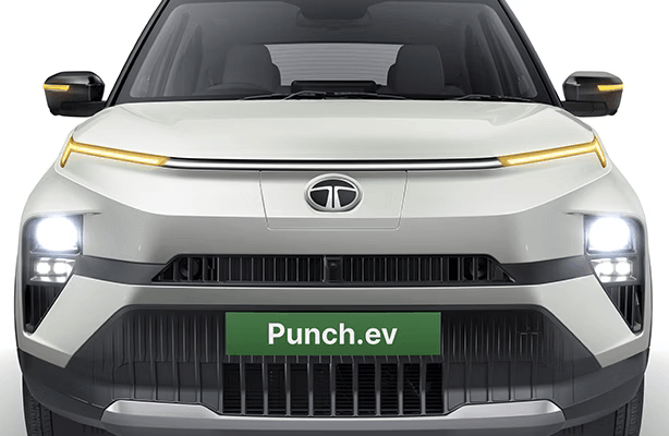 Tata Punch EV with Stylish Sequential Front Side Indicators