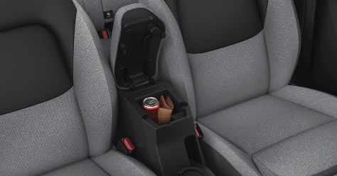 Fabric Armrest with Storage