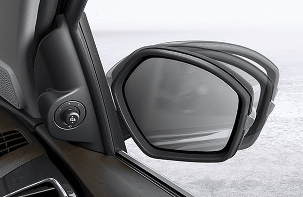 Tata Tigor Autofold ORVM Electric Mirrors - Advanced Safety Technology with LED Turn Indicators